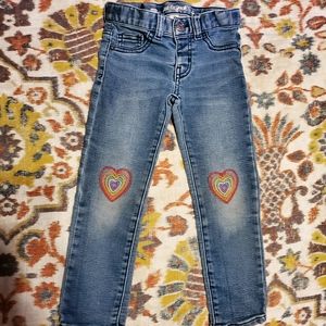 Cat & Jack girls 4t super stretch skinny jeans